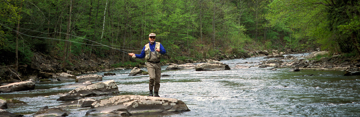 fishing on the Esopus Creek